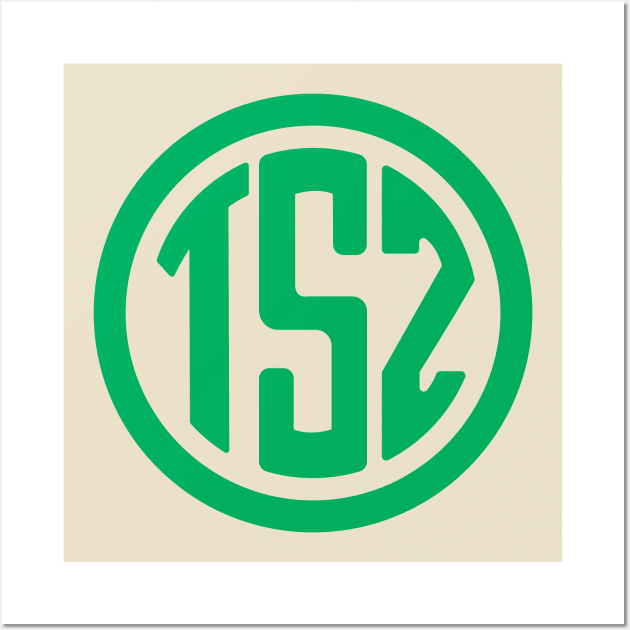 TSZ Green Logo Wall Art by The Starting Zone